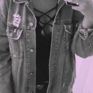 Free people cris cross tank